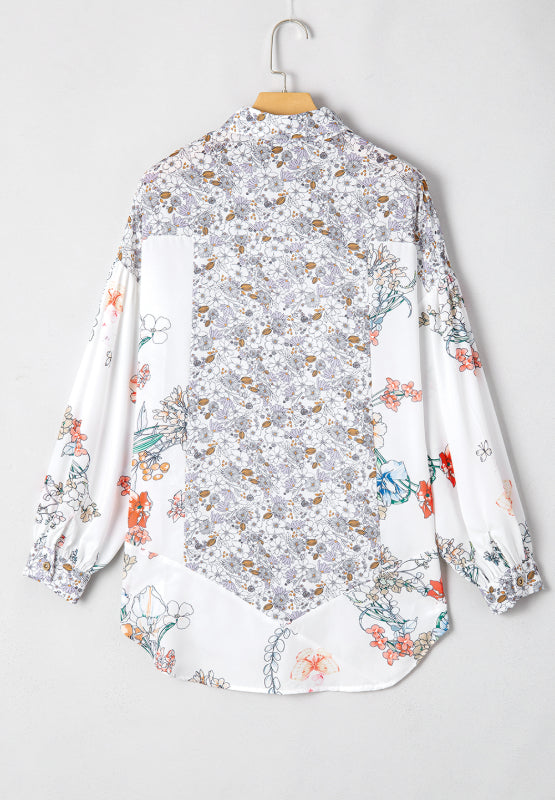 Floral Long Sleeve Shirt