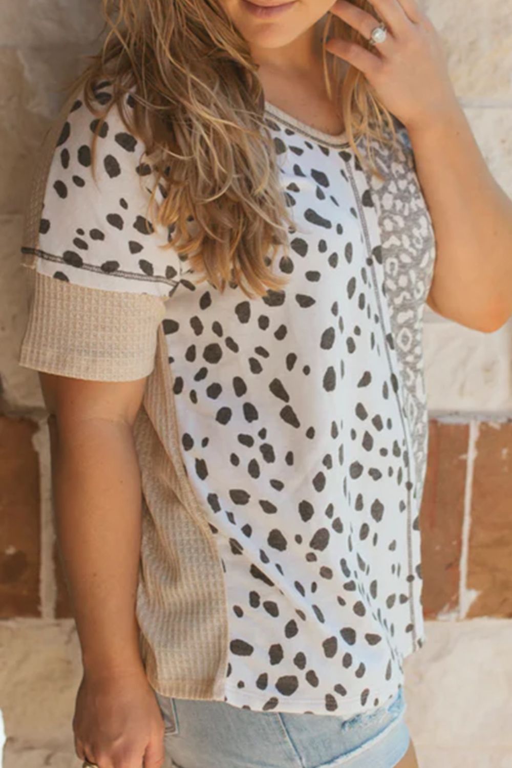 Leopard Short Sleeve T-Shirt