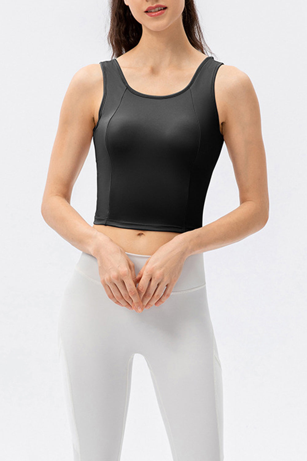 Wide Strap Active Tank