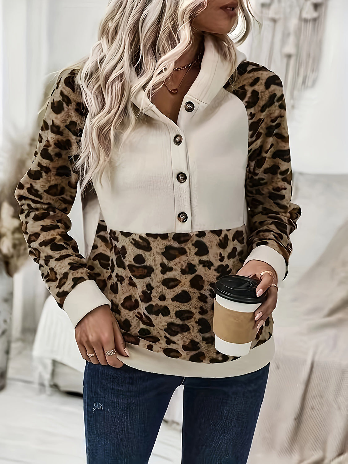 Leopard  Hoodie