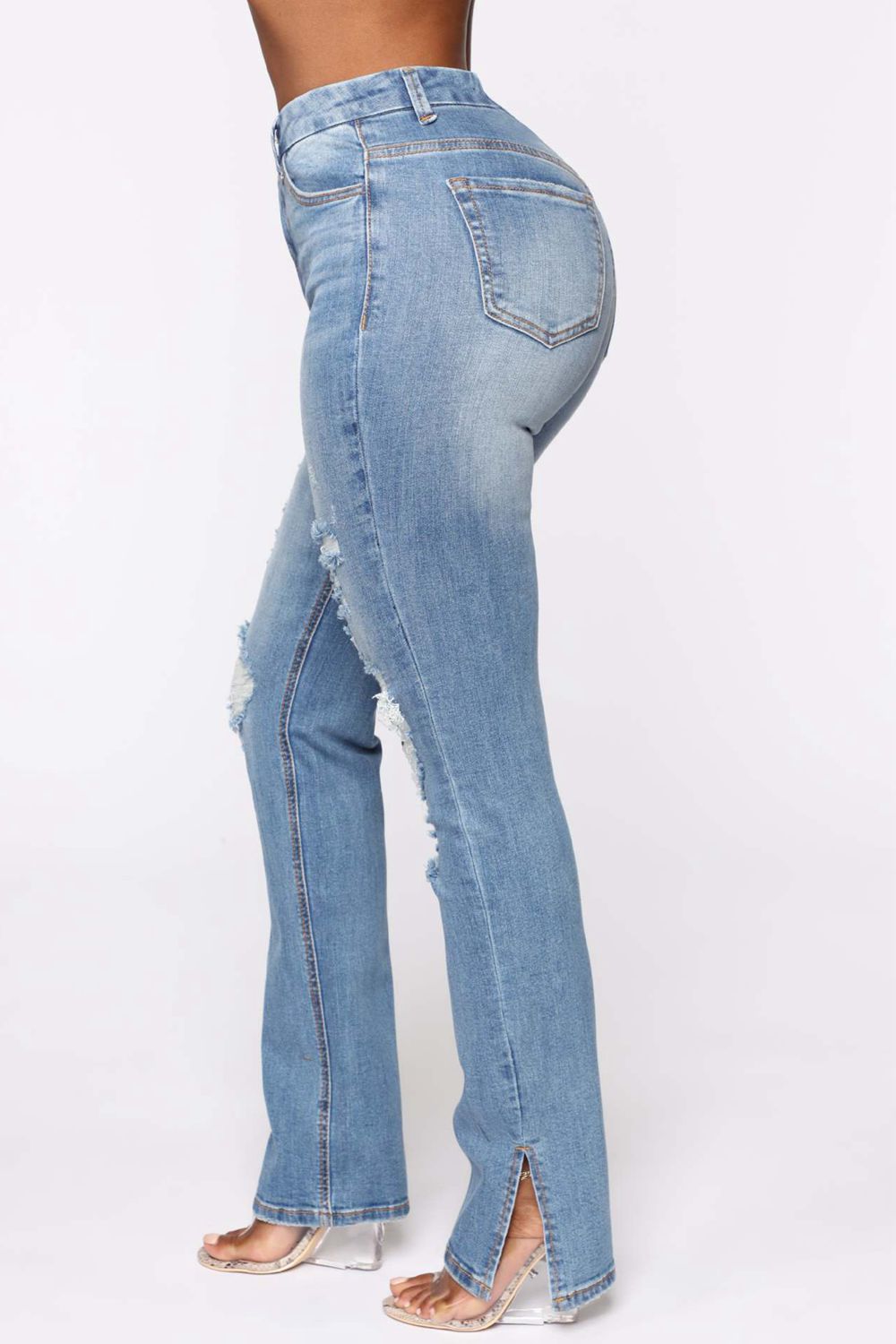 Slit Jeans