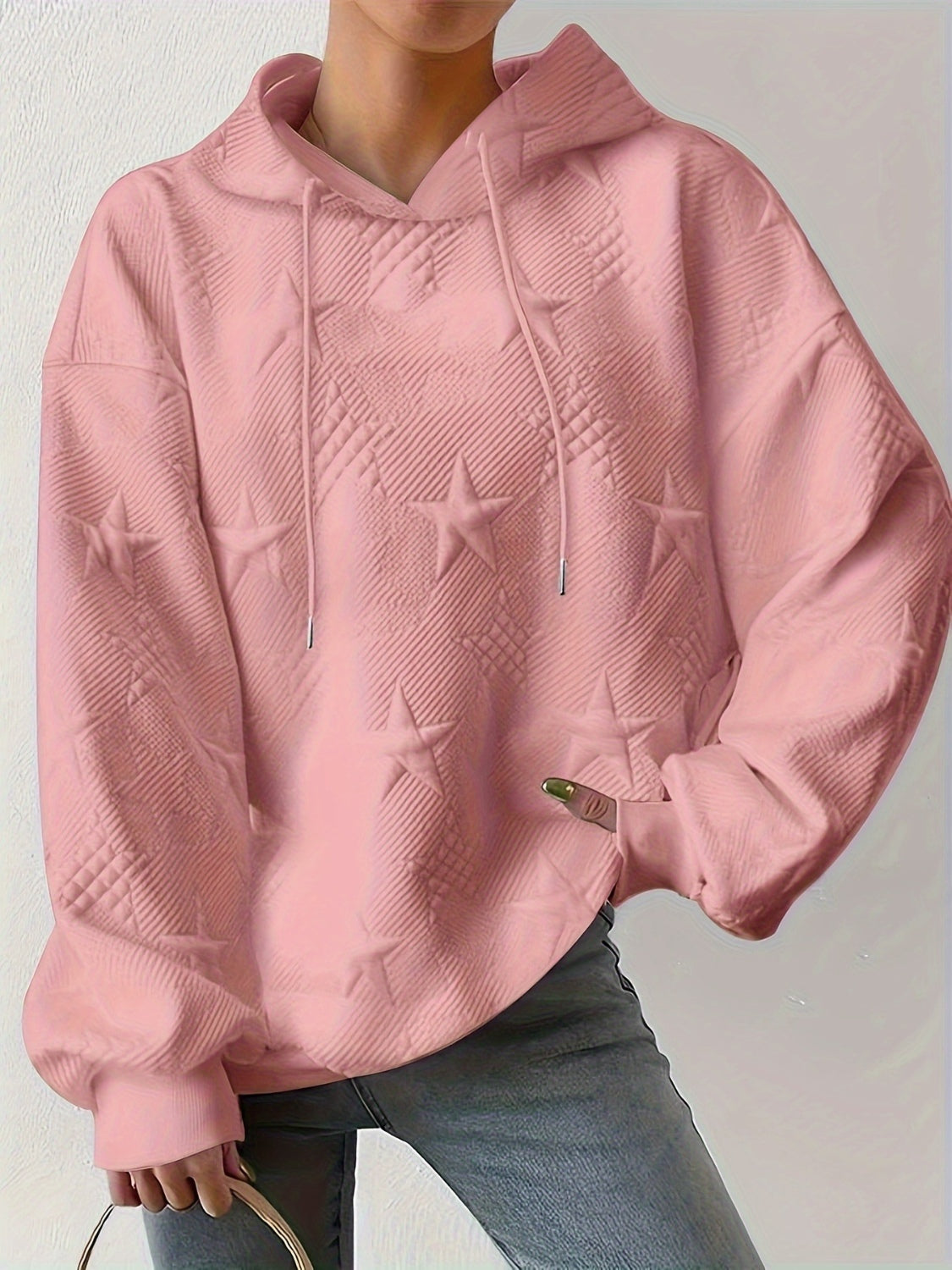 Star Texture Hoodie