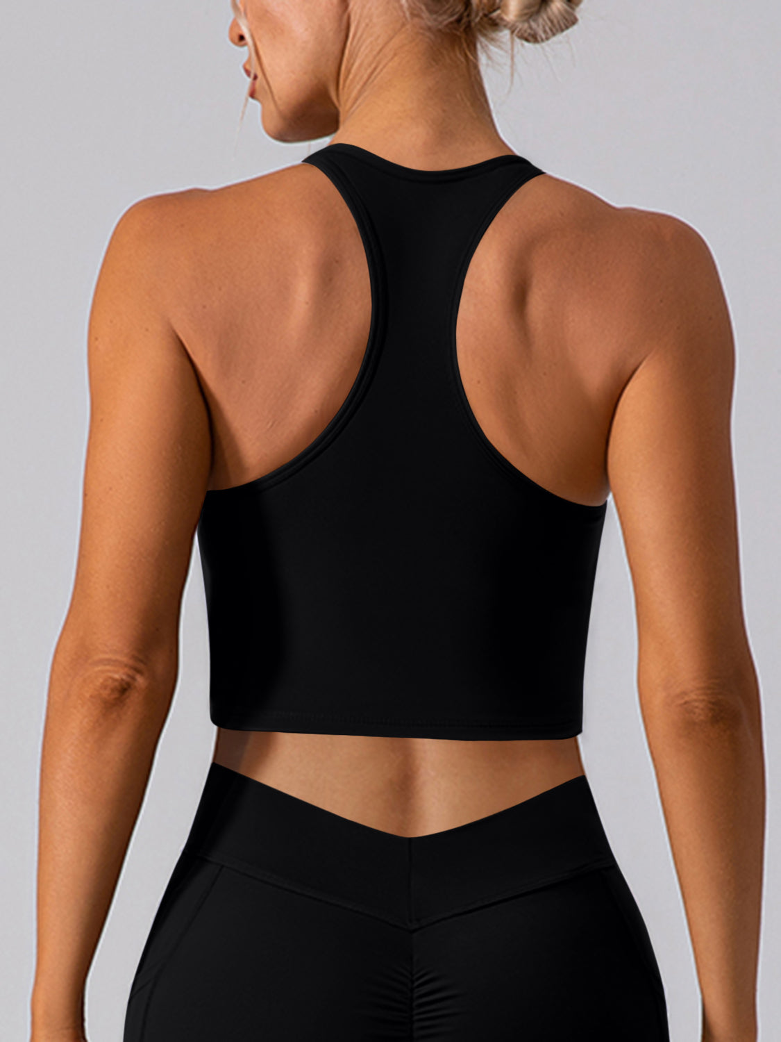 Racerback Cropped Tank