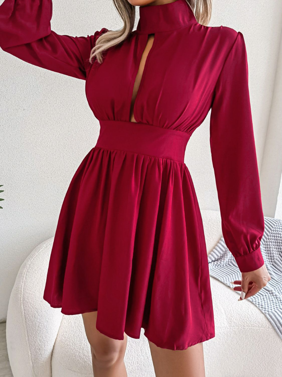 Cutout Mini Dress