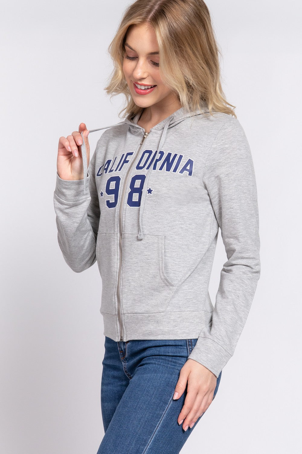 CALIFORNIA Zip Up Hoodie