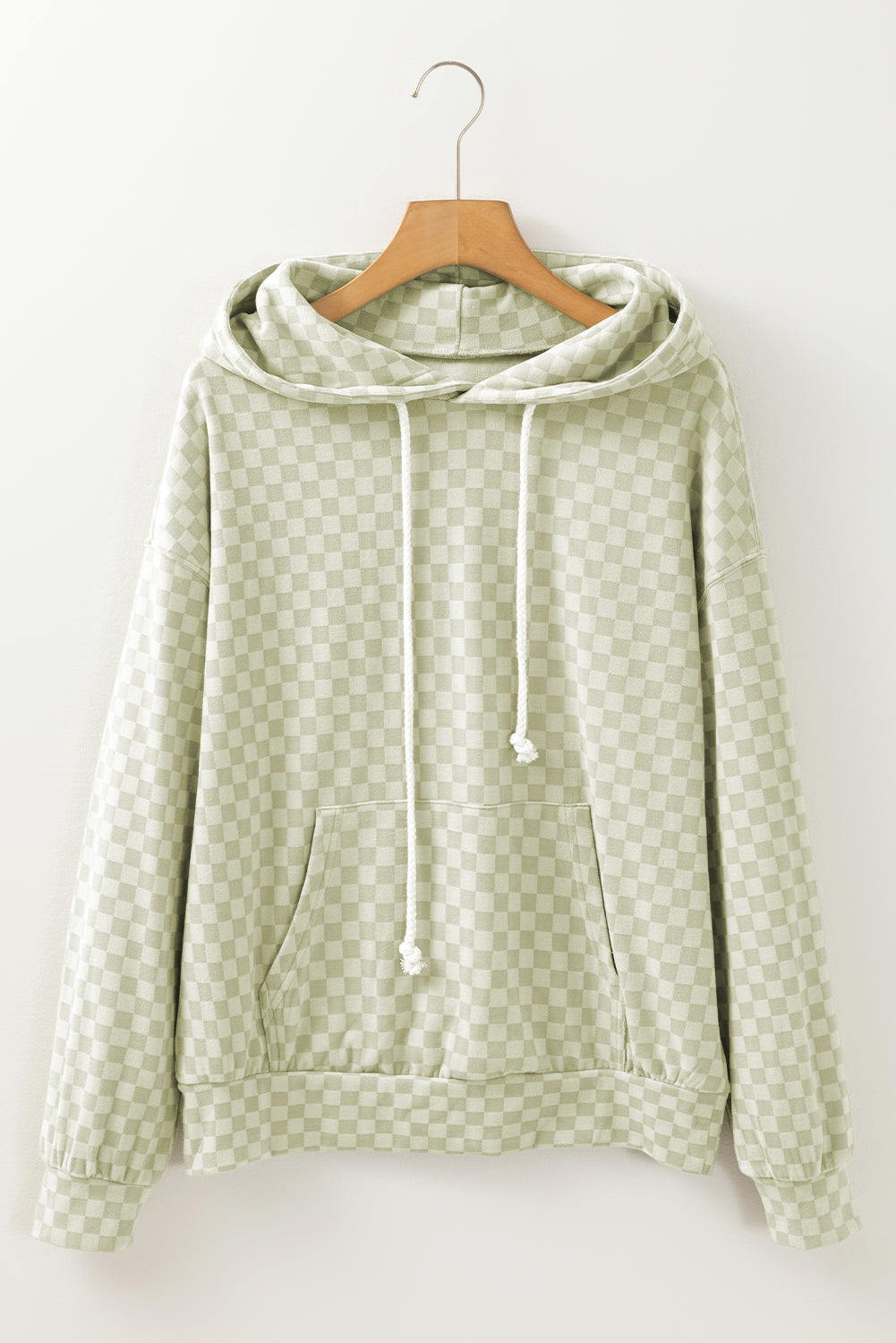 Kangaroo Pocket Drawstring Hoodie