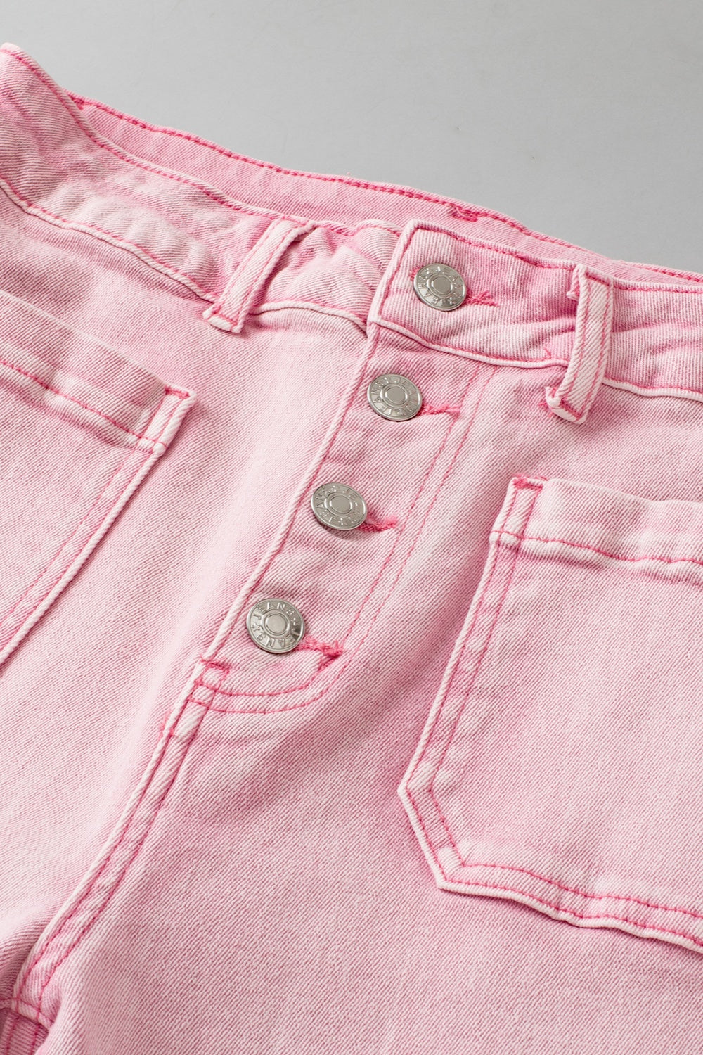 Button-Fly Jeans with Pockets