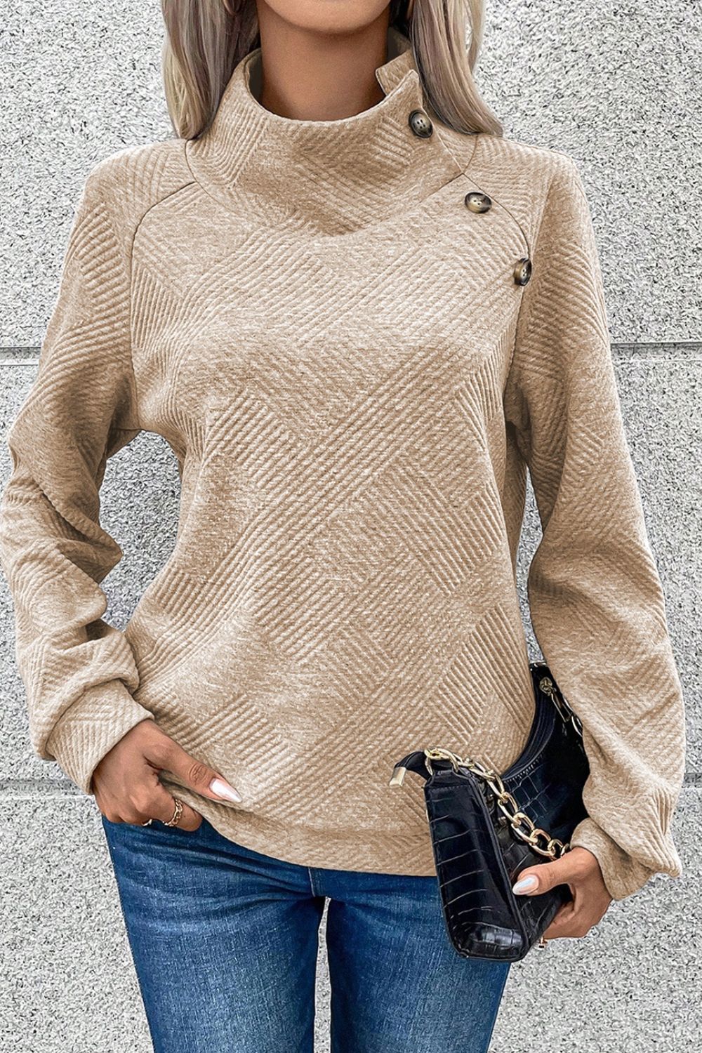 Turtleneck Sweatshirt