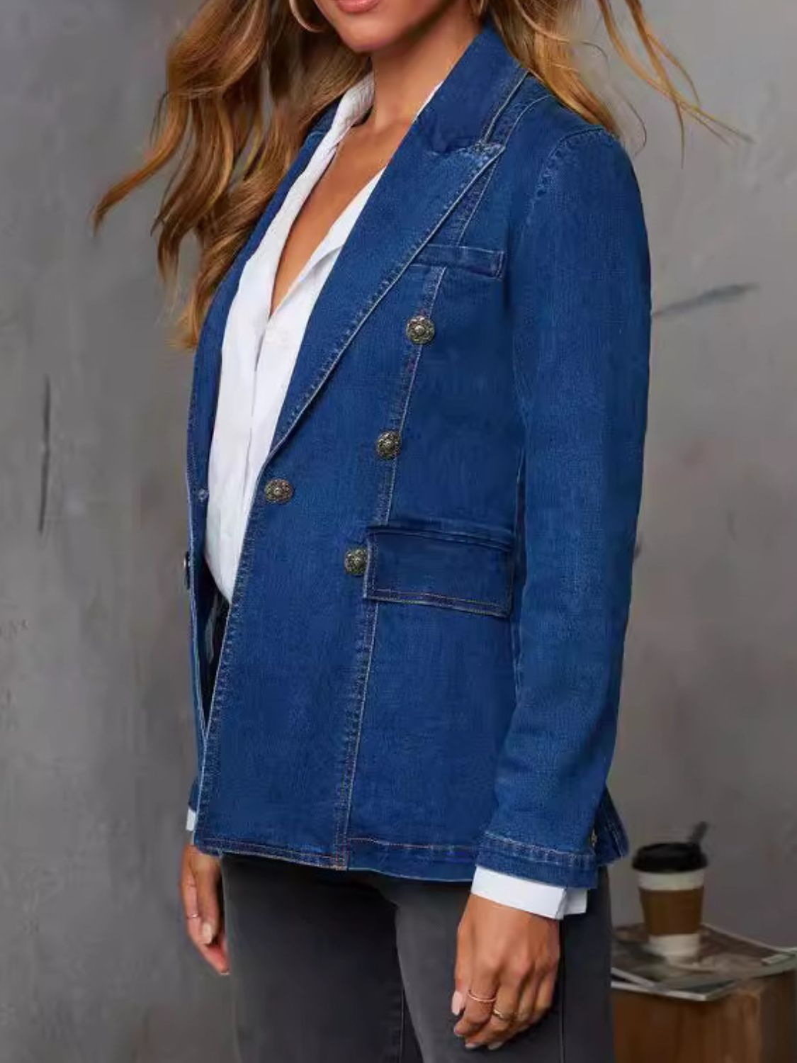 Long Sleeve Denim Jacket