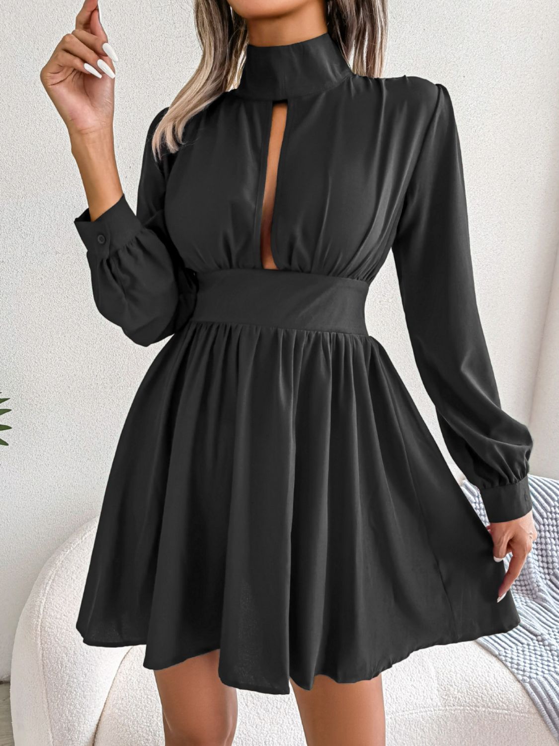 Cutout Mini Dress