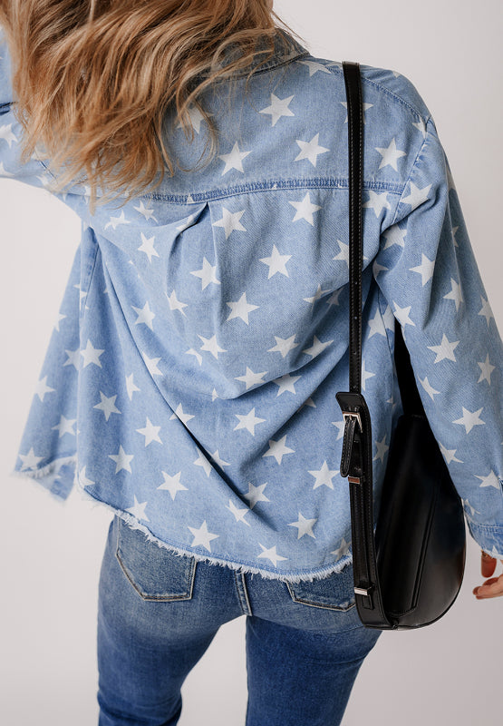 Star Denim Top