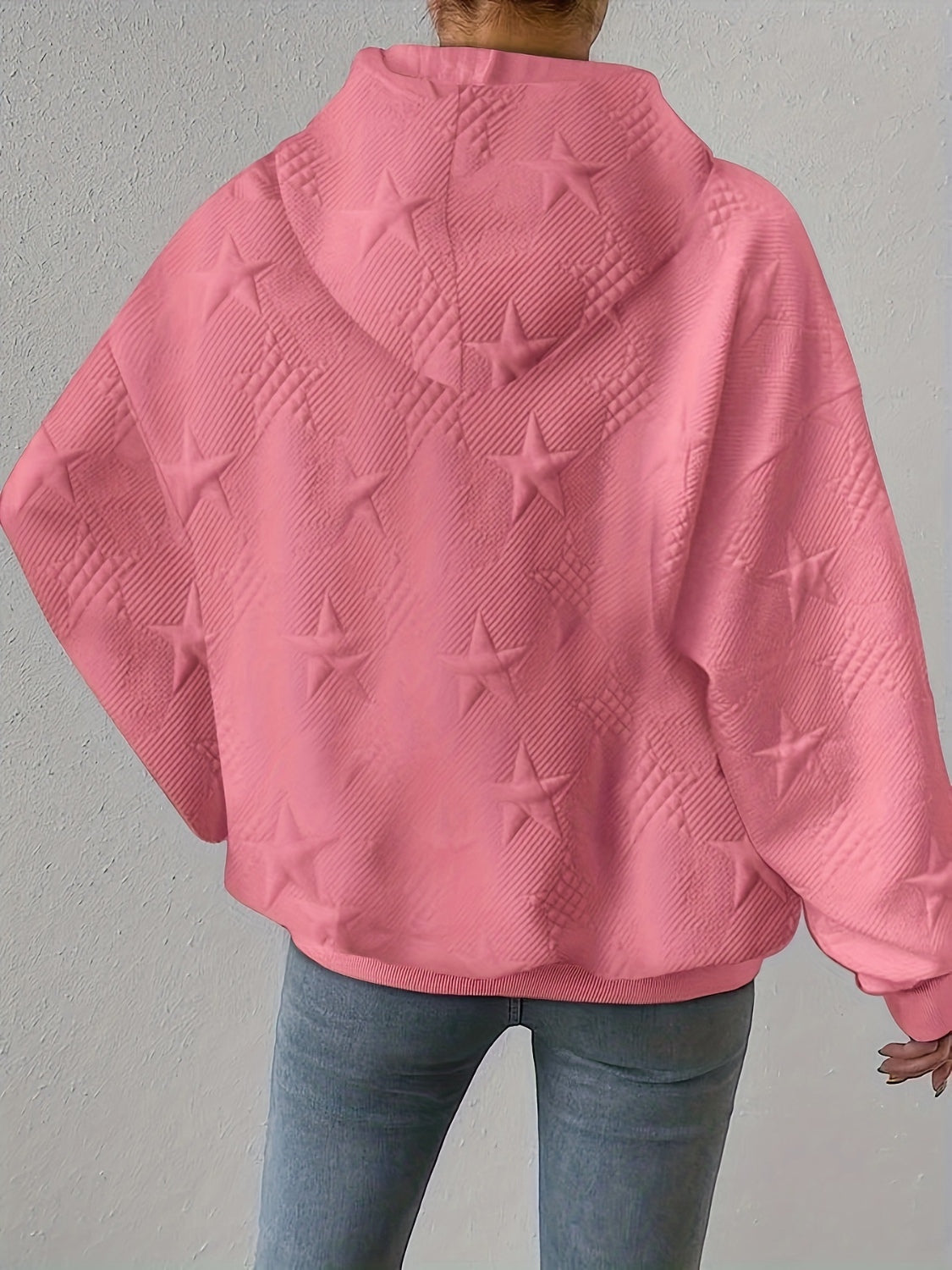 Star Texture Hoodie