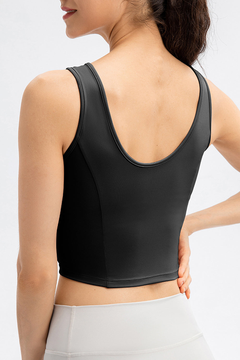 Wide Strap Active Tank