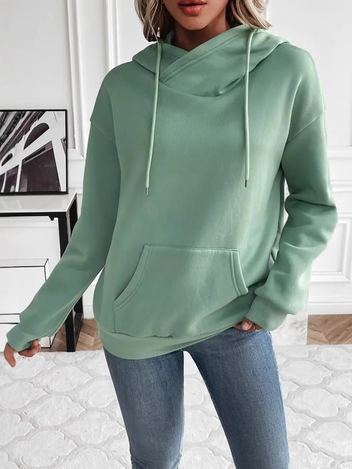 Long Sleeve Hoodie with Pocket