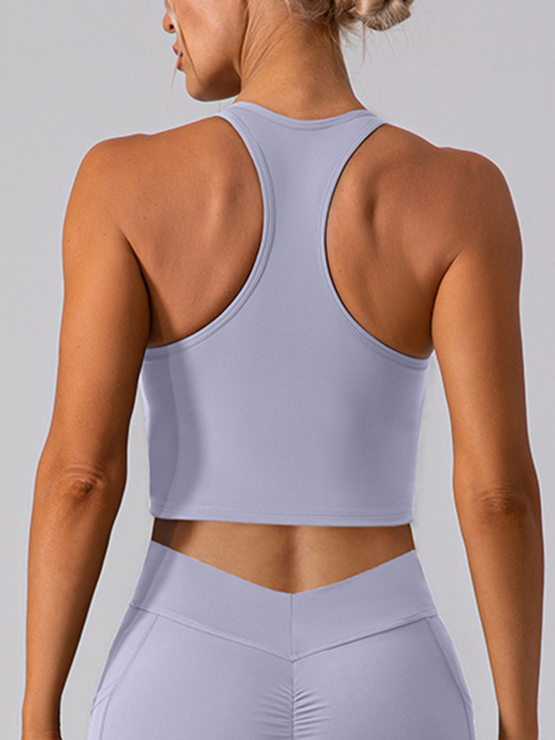 Racerback Cropped Tank