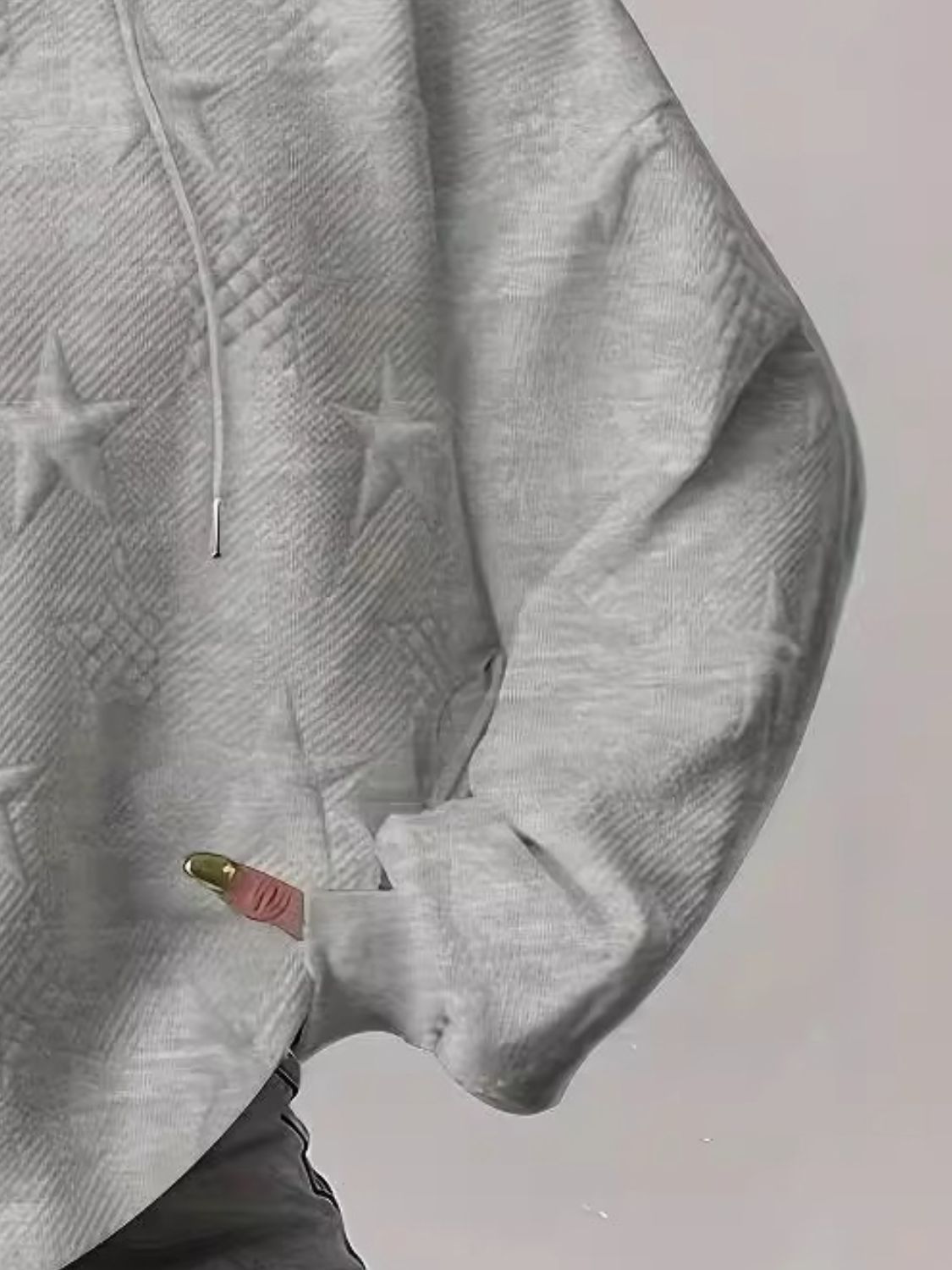 Star Texture Hoodie