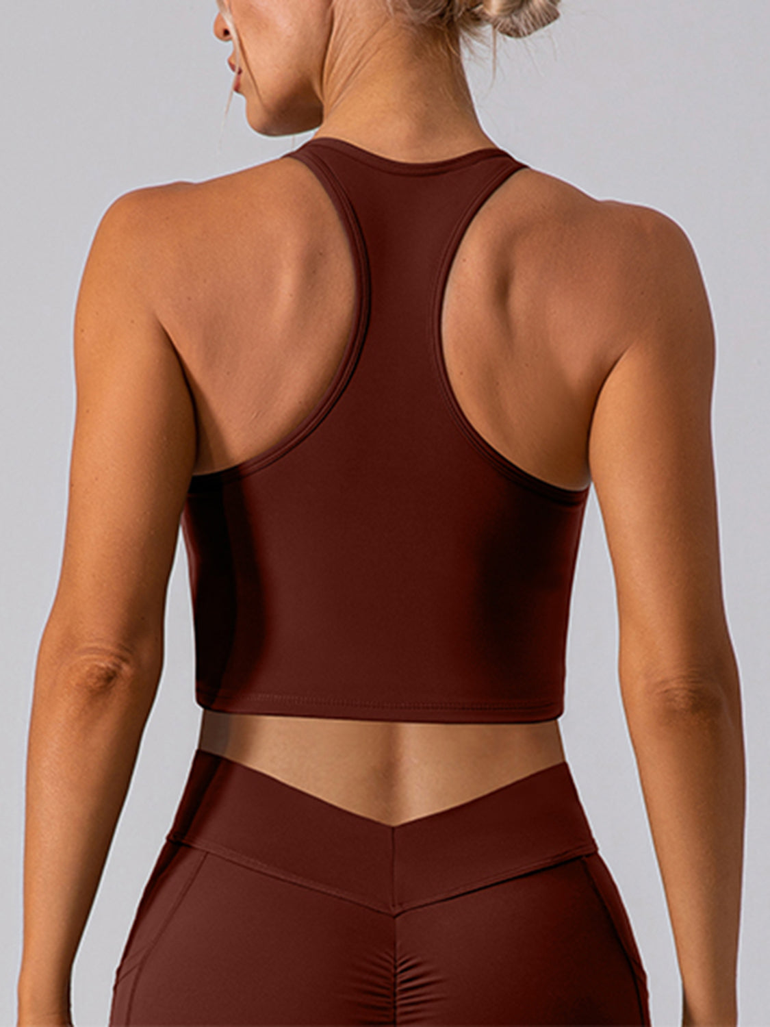 Racerback Cropped Tank