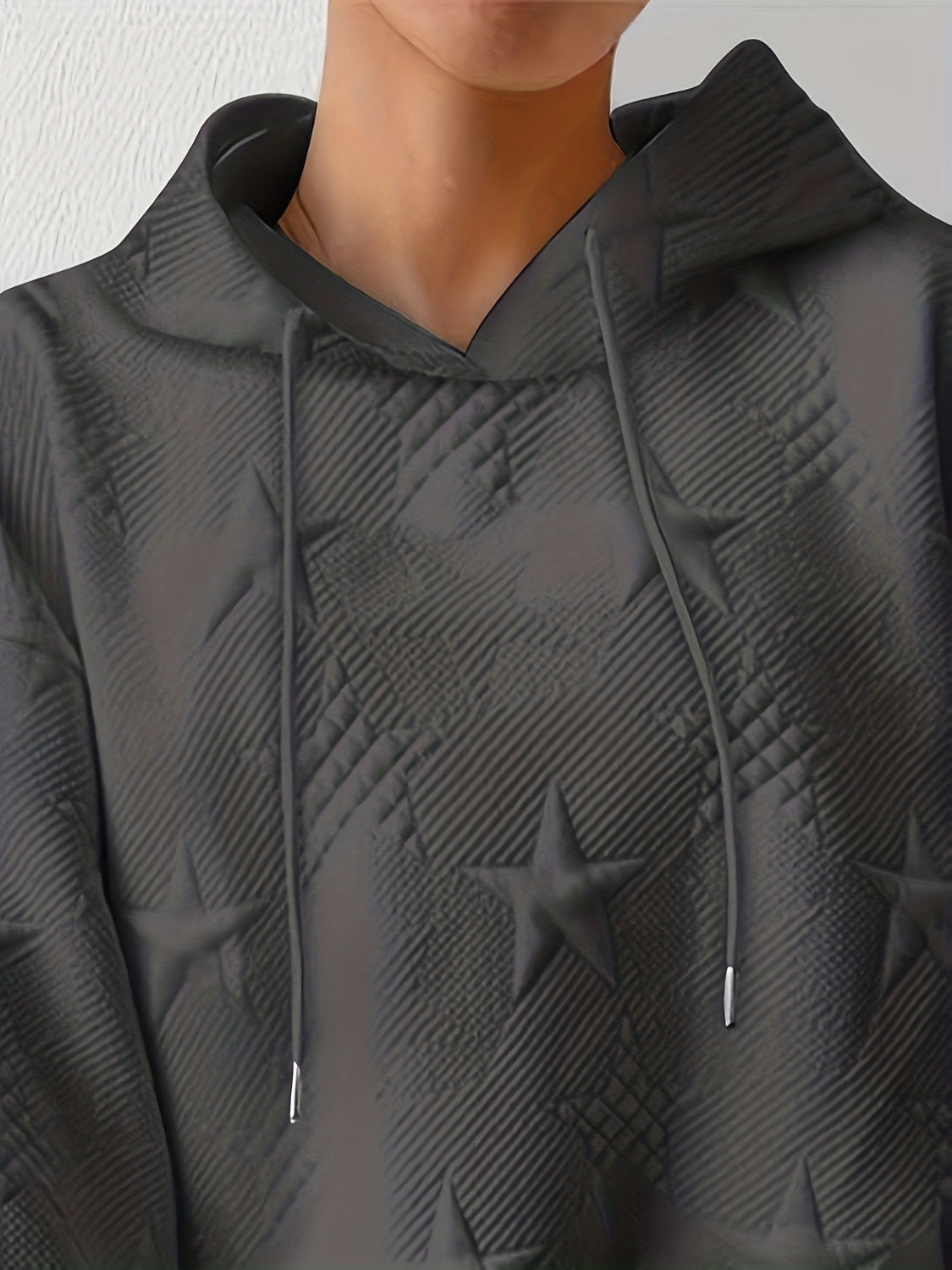 Star Texture Hoodie