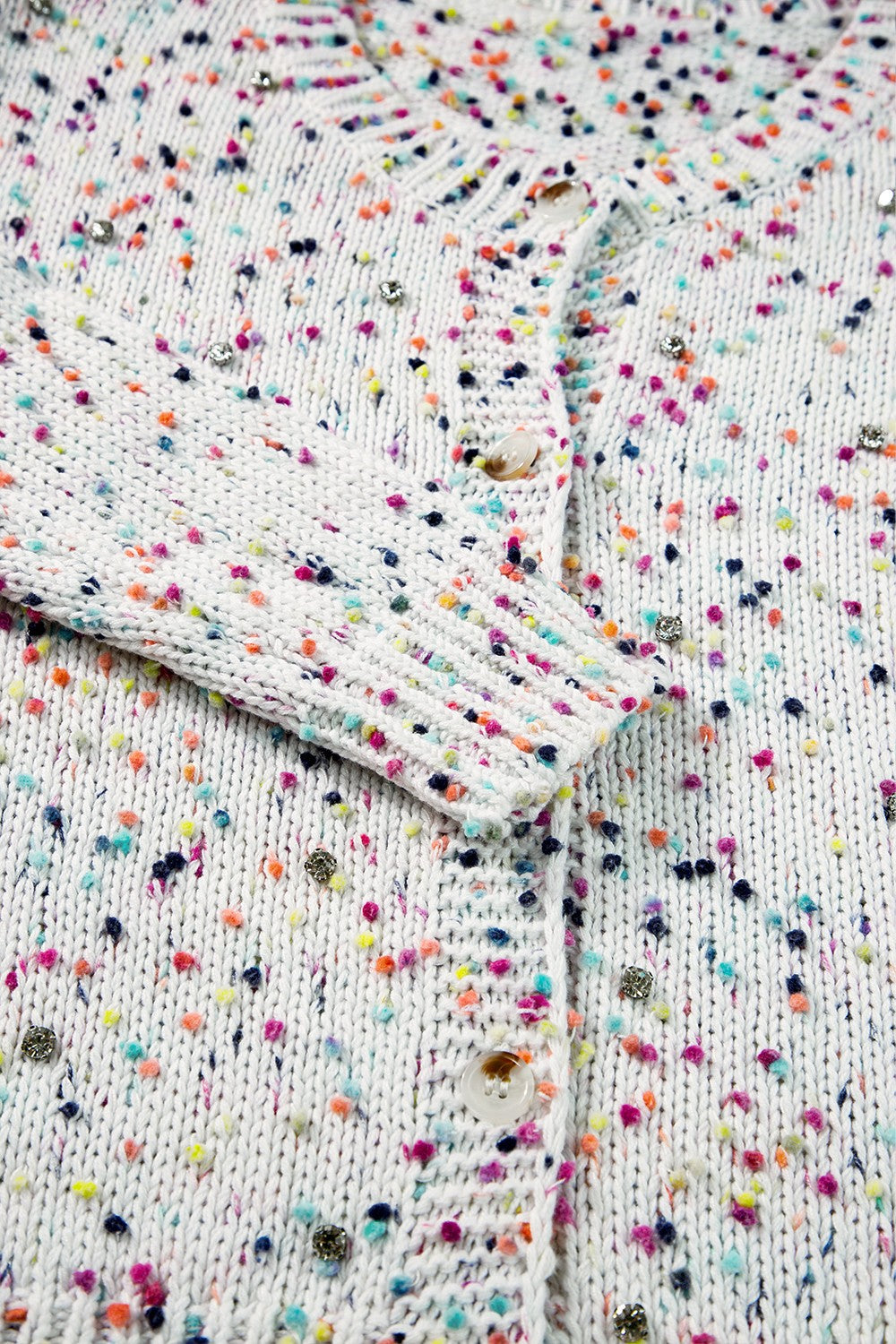 Confetti Button Up  Cardigan