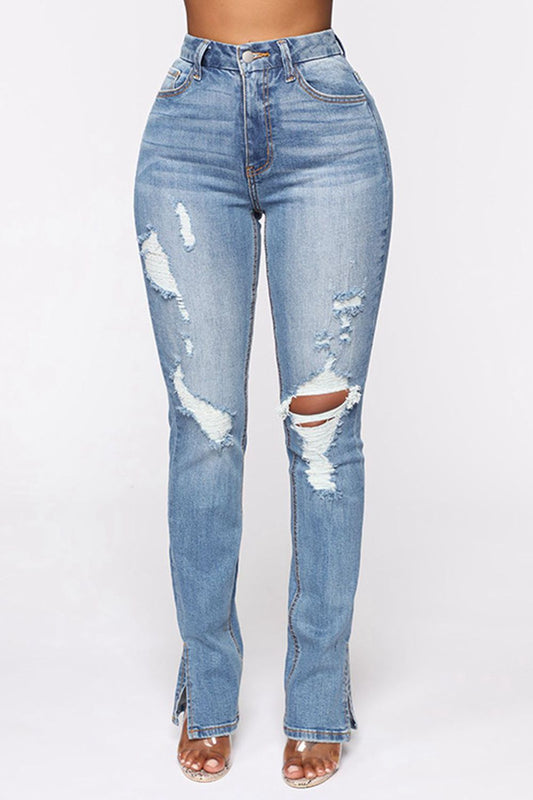 Slit Jeans