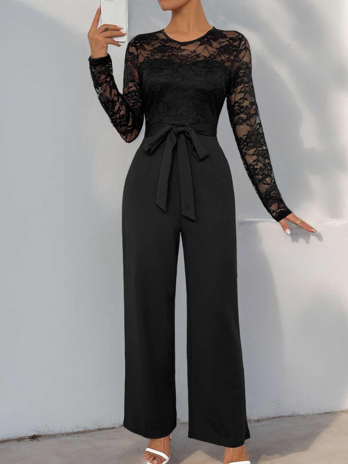 Long Sleeve Jumpsuit