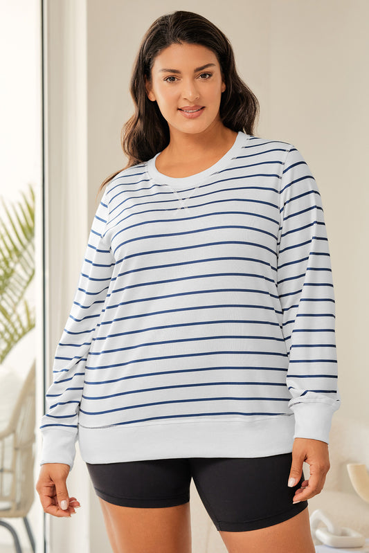 Striped  Long Sleeve T-Shirt