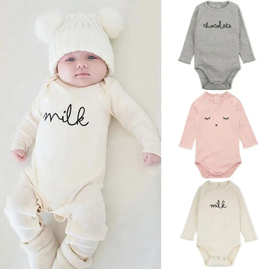 Newborn Baby Rompers  Organic Cotton