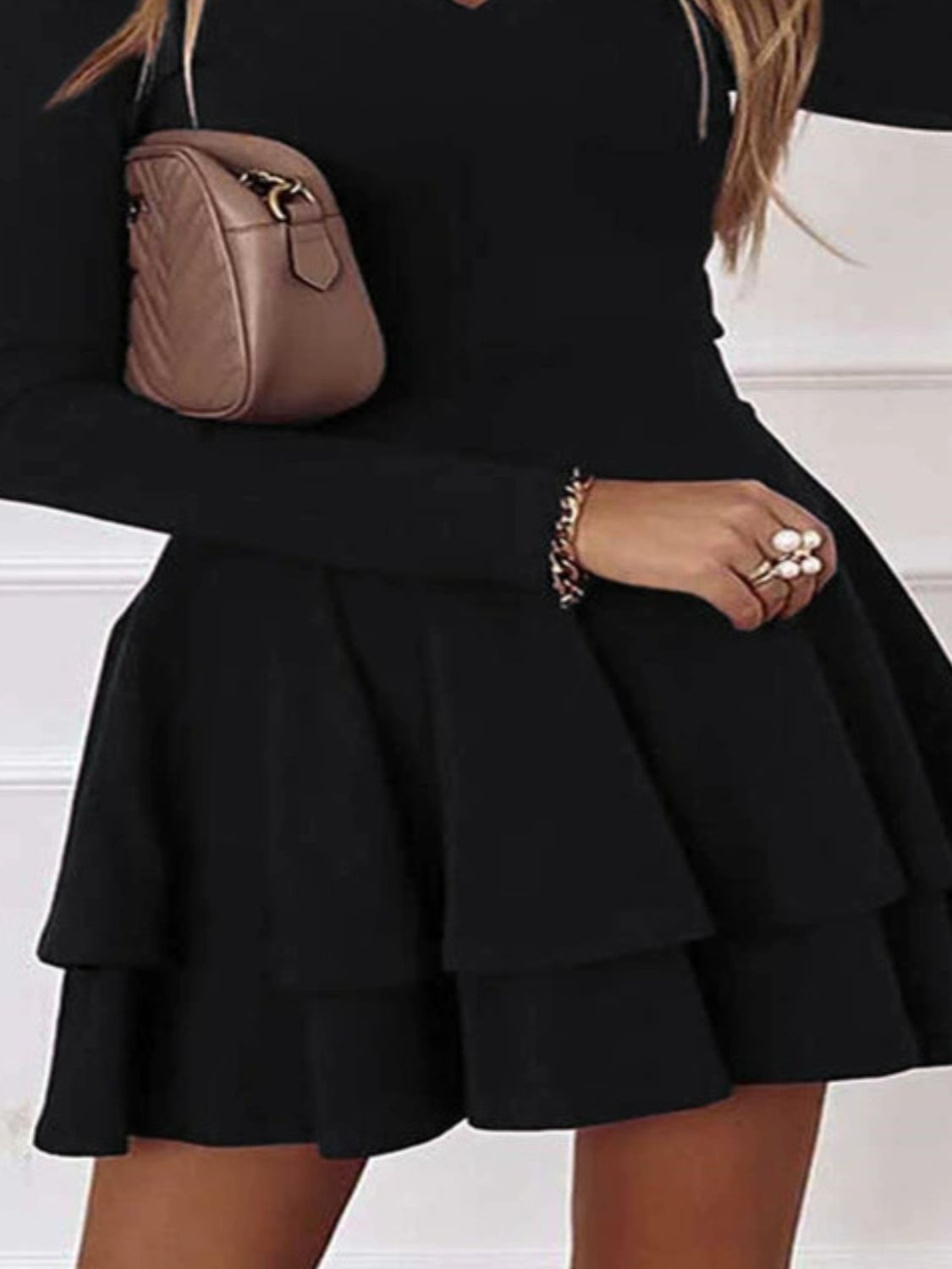 Layered Mini Dress