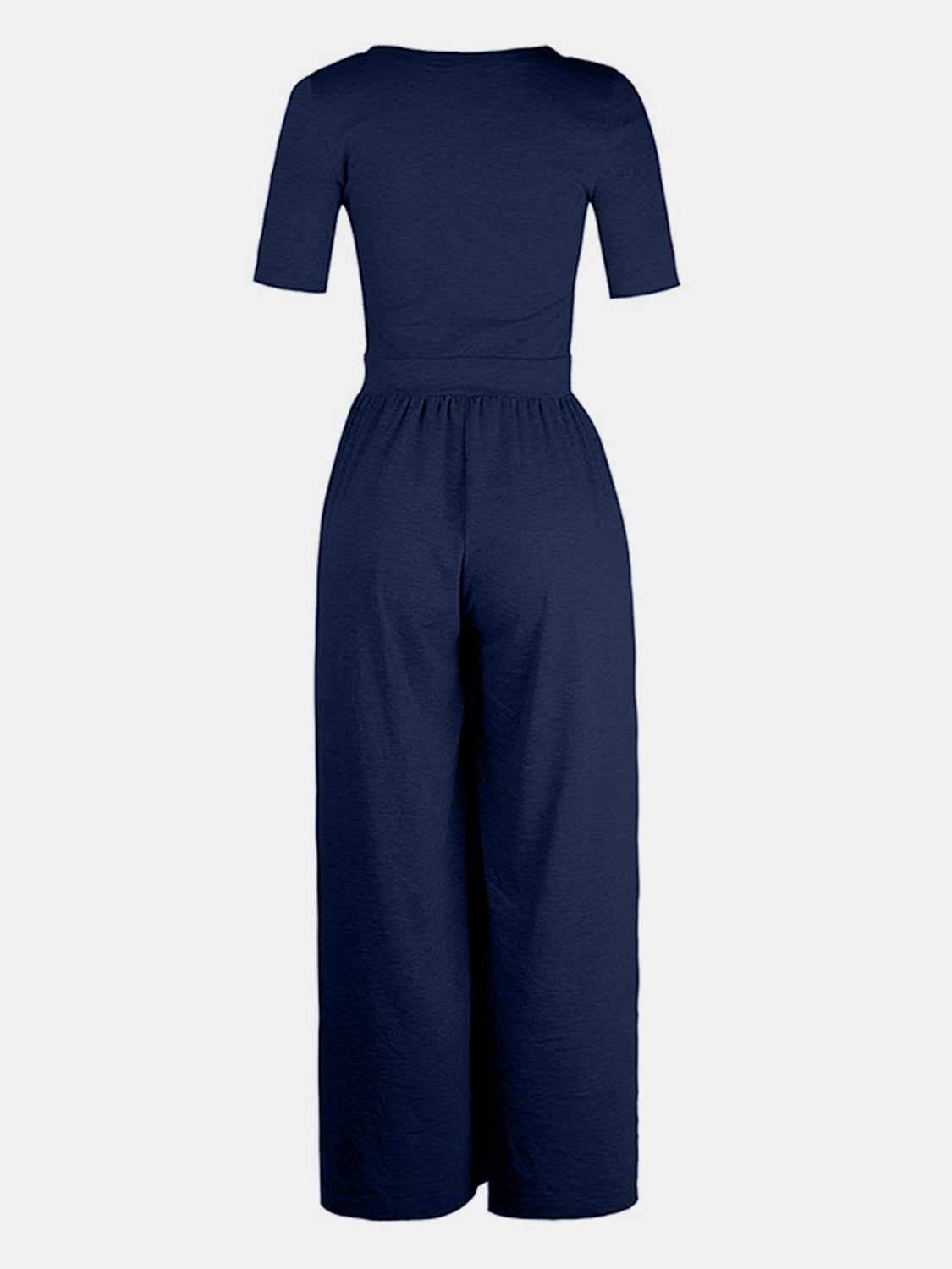 Short Sleeve Jumpsuit