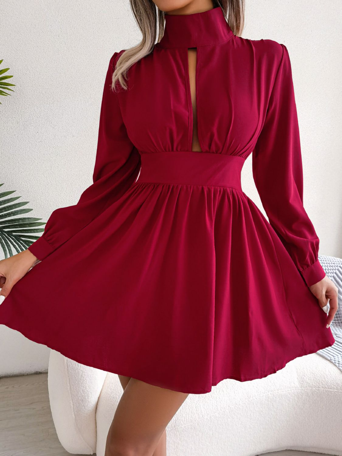 Cutout Mini Dress