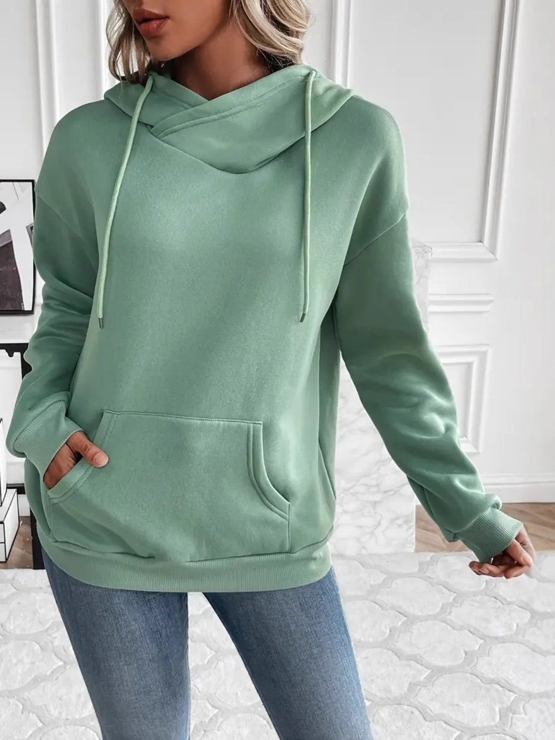 Long Sleeve Hoodie with Pocket