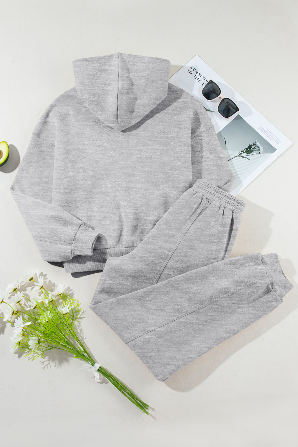 Long Sleeve Hoodie & Pants Active Set