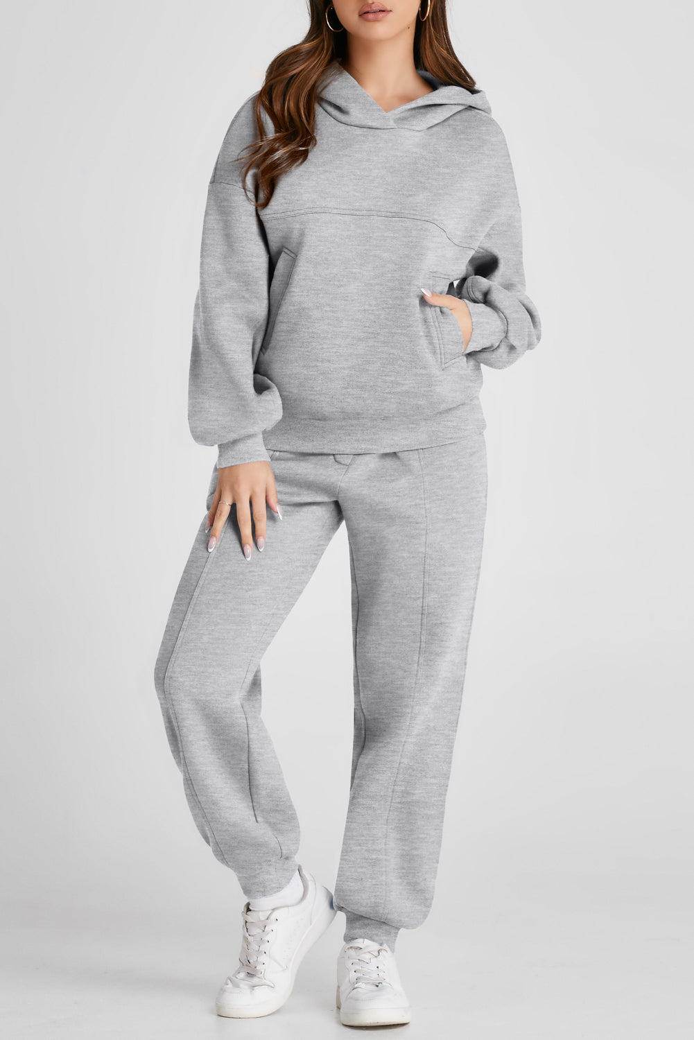 Long Sleeve Hoodie & Pants Active Set