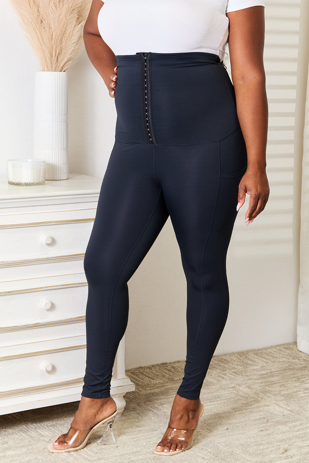 Full Size Waist Trainer Corset Leggings