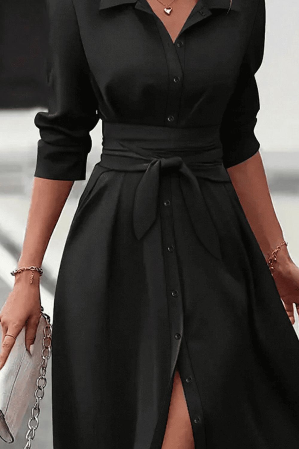 Long Sleeve Midi Dress