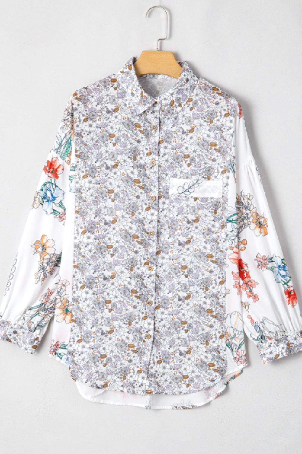 Floral Long Sleeve Shirt