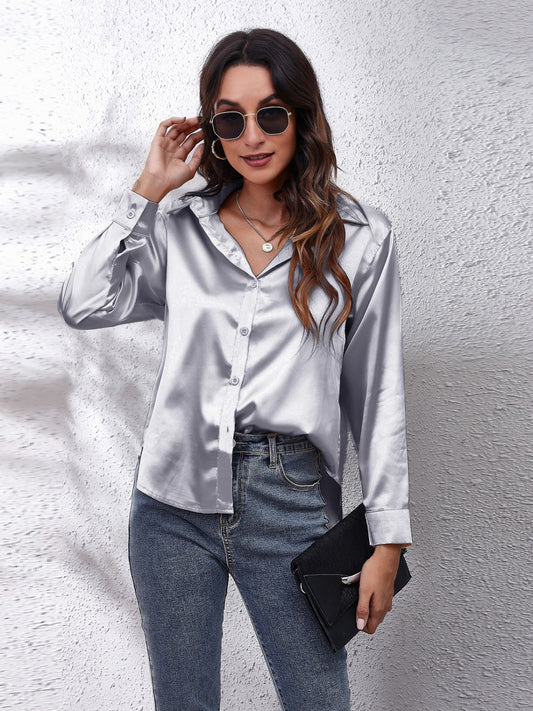 Buttoned Long Sleeve Shirt