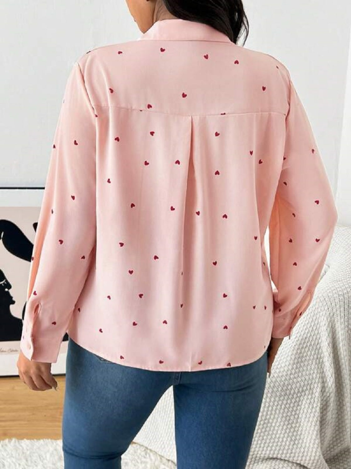 Heart Long Sleeve Shirt