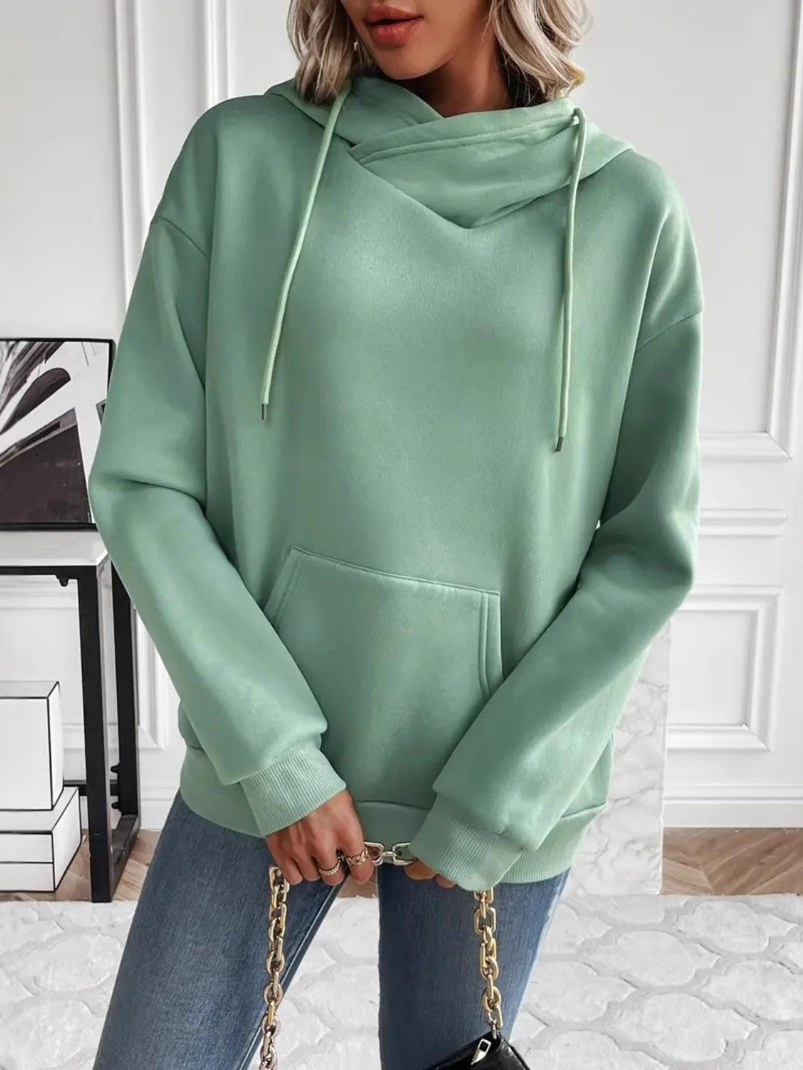 Long Sleeve Hoodie with Pocket