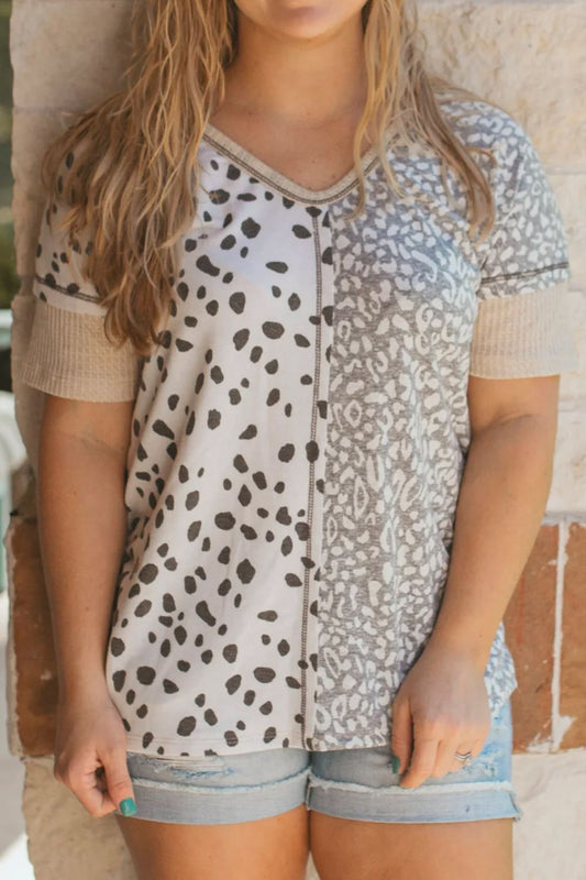 Leopard Short Sleeve T-Shirt