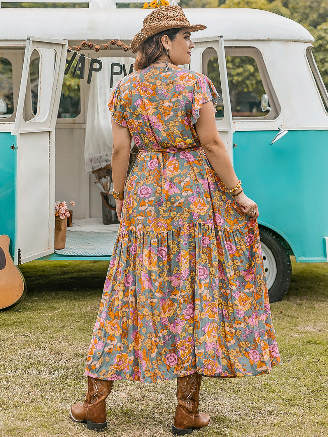 Ruffled  Dress