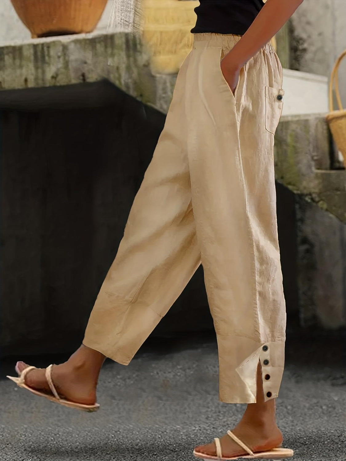 Wide Leg Pants